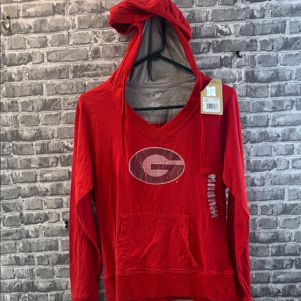 NWT‎ Georgia Bulldogs 
Red Women's Hoodie
